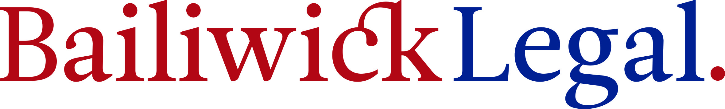 Bailiwick Legal Logo